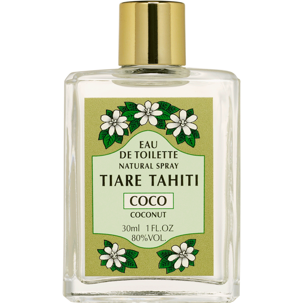 Monoi Tiki Eau De Toilette Natural Tiare Tahiti Coconut Άρωμα Καρύδας 30ml