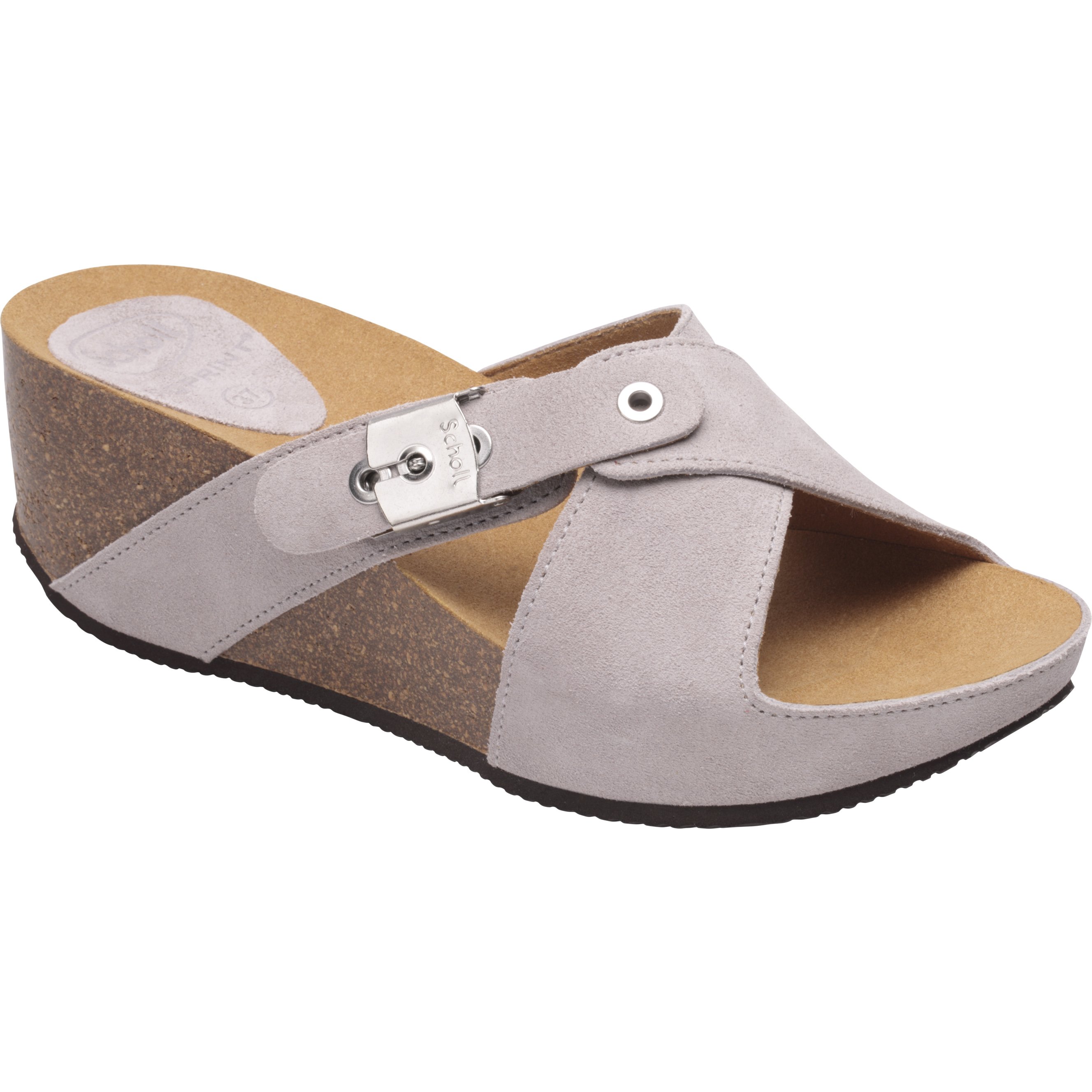 Scholl Shoes Elon 2.0 Light Grey Γυναικεία Ανατομικά Παπούτσια Χαρίζουν Σωστή Στάση & Φυσικό Χωρίς Πόνο Βάδισμα 1 Ζευγάρι – 37
