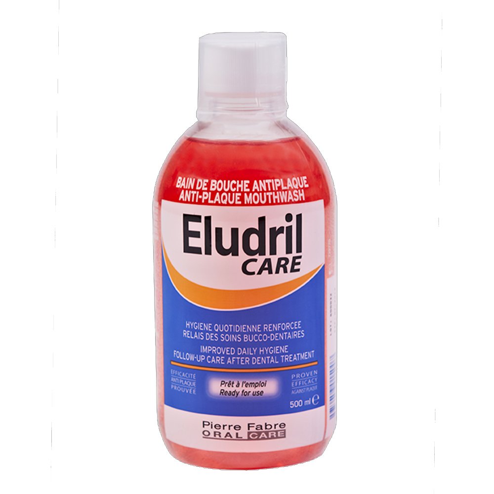 Elgydium Eludril Care Στοματικό Διάλυμα 500ml