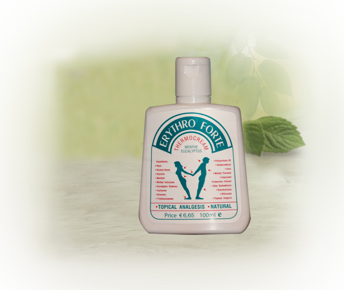 Erythro Forte Thermo Cream Πανίσχυρη Θερμαντική Κρέμα Κατά Του Πόνου 100ml