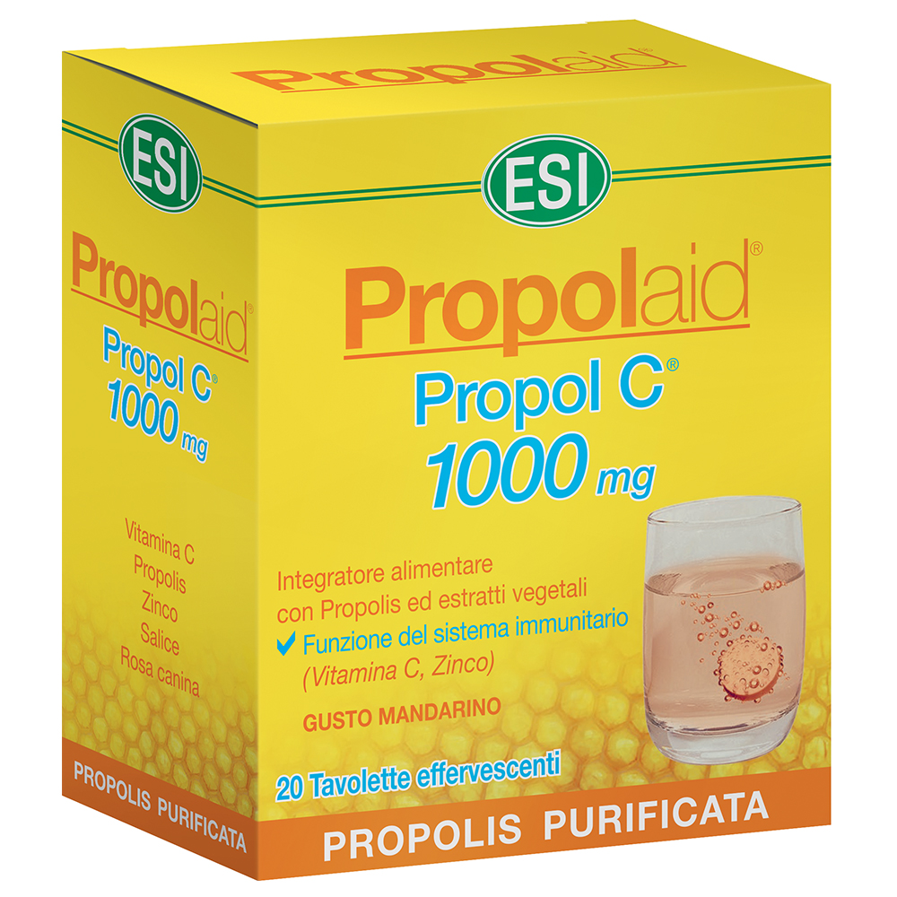 Esi PropolAid Propol C 1000mg 20 Effer.tabs