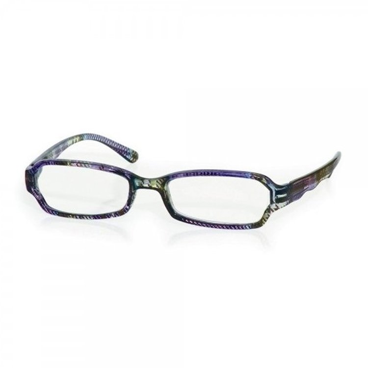 Eyelead Eyelead Γυαλιά Διαβάσματος Unisex Μωβ Καρώ, με Κοκκάλινο Σκελετό E131 - 3,00