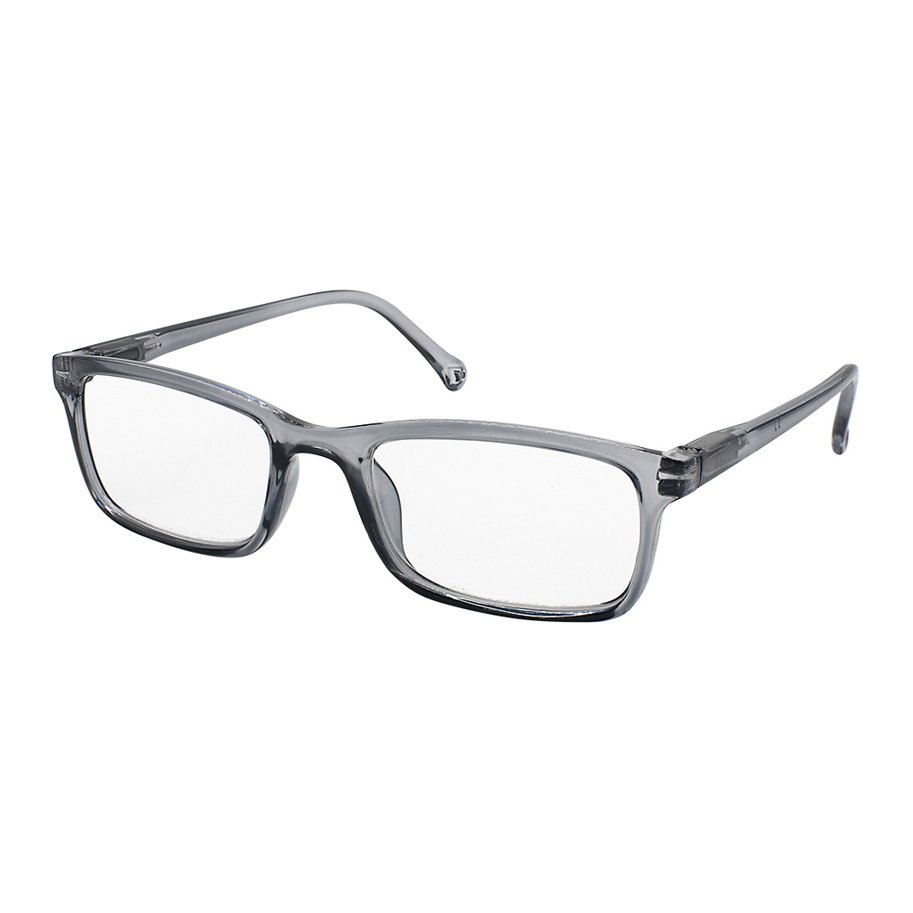 Eyelead Γυαλιά Διαβάσματος Unisex Χρώμα Διάφανο Γκρι, με Κοκκάλινο Σκελετό E181 – 2,00