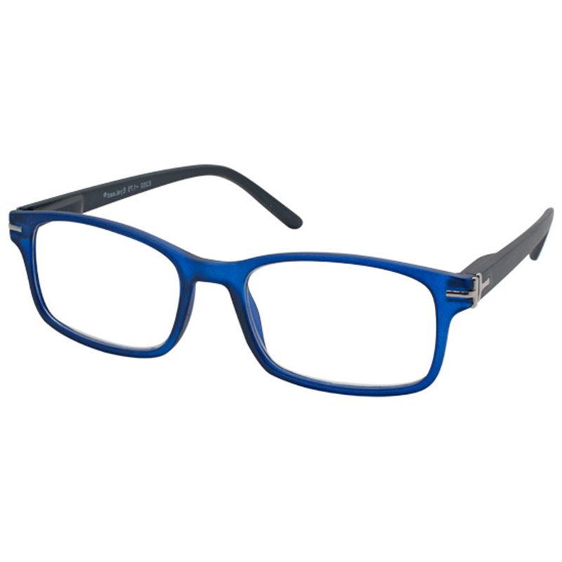Eyelead Γυαλιά Διαβάσματος Unisex Χρώμα Μαύρο – Μπλε, με Κοκκάλινο Σκελετό E202 – 3,50