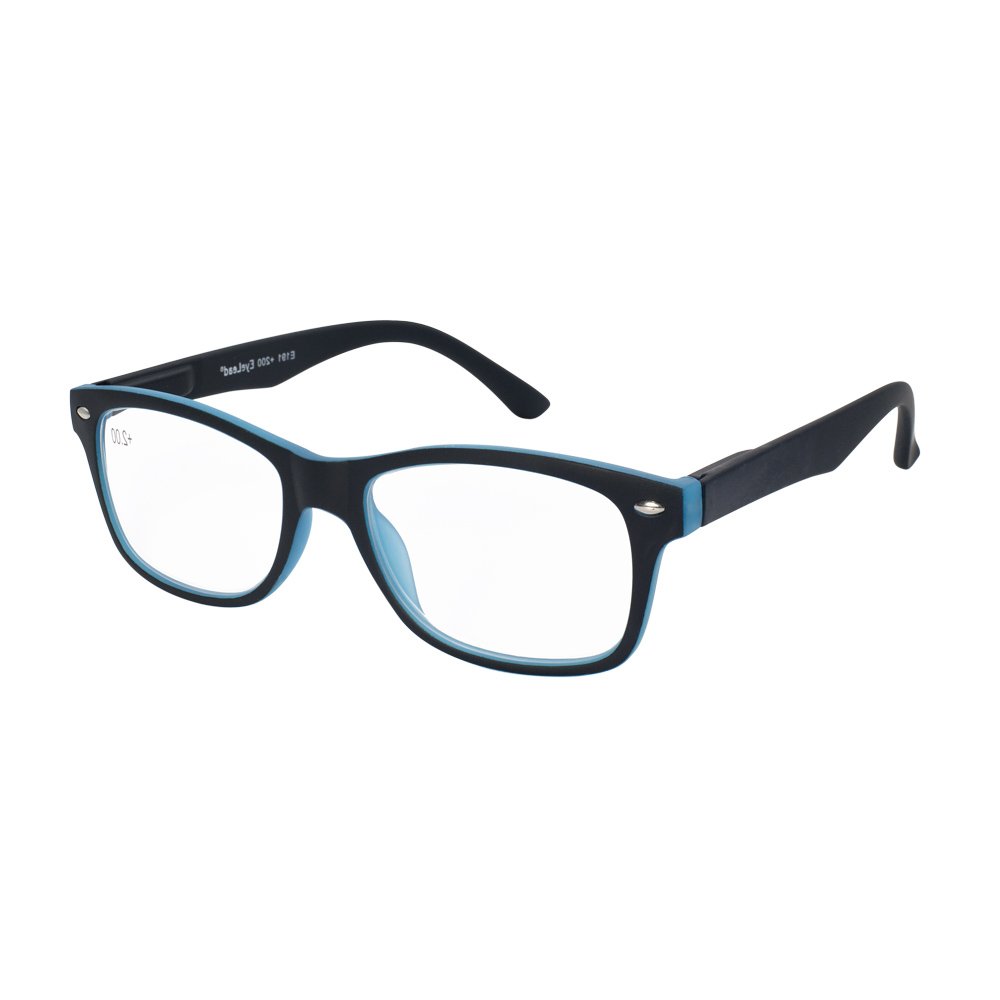 Eyelead Γυαλιά Διαβάσματος Unisex Μπλε – Μαύρο Καουτσούκ E191 – 2.25