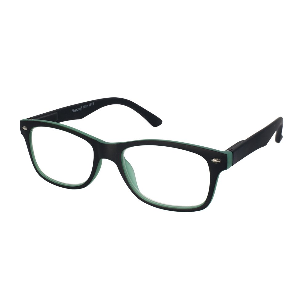 Eyelead Eyelead Γυαλιά Διαβάσματος Unisex Πράσινο - Μαύρο Καουτσούκ E192 - 4,00