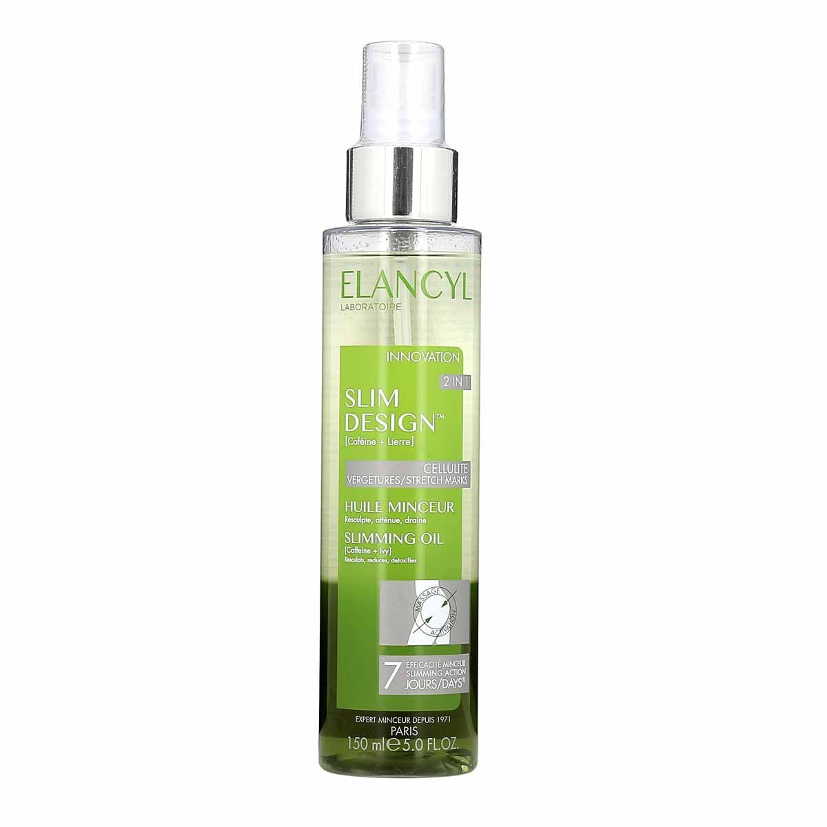 Elancyl Slim Design Huile Minceur Ξηρό Έλαιο Αδυνατίσματος 150ml
