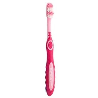 Elgydium Junior Racoon Red Οδοντόβουρτσα Κατάλληλη Για Παιδιά Ηλικίας Από 7 Εως 12 Ετών