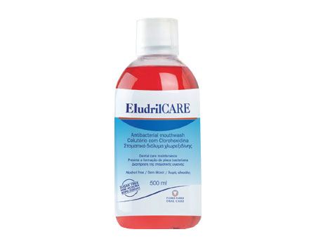 Elgydium Eludril Care Στοματικό Διάλυμα 500 ml
