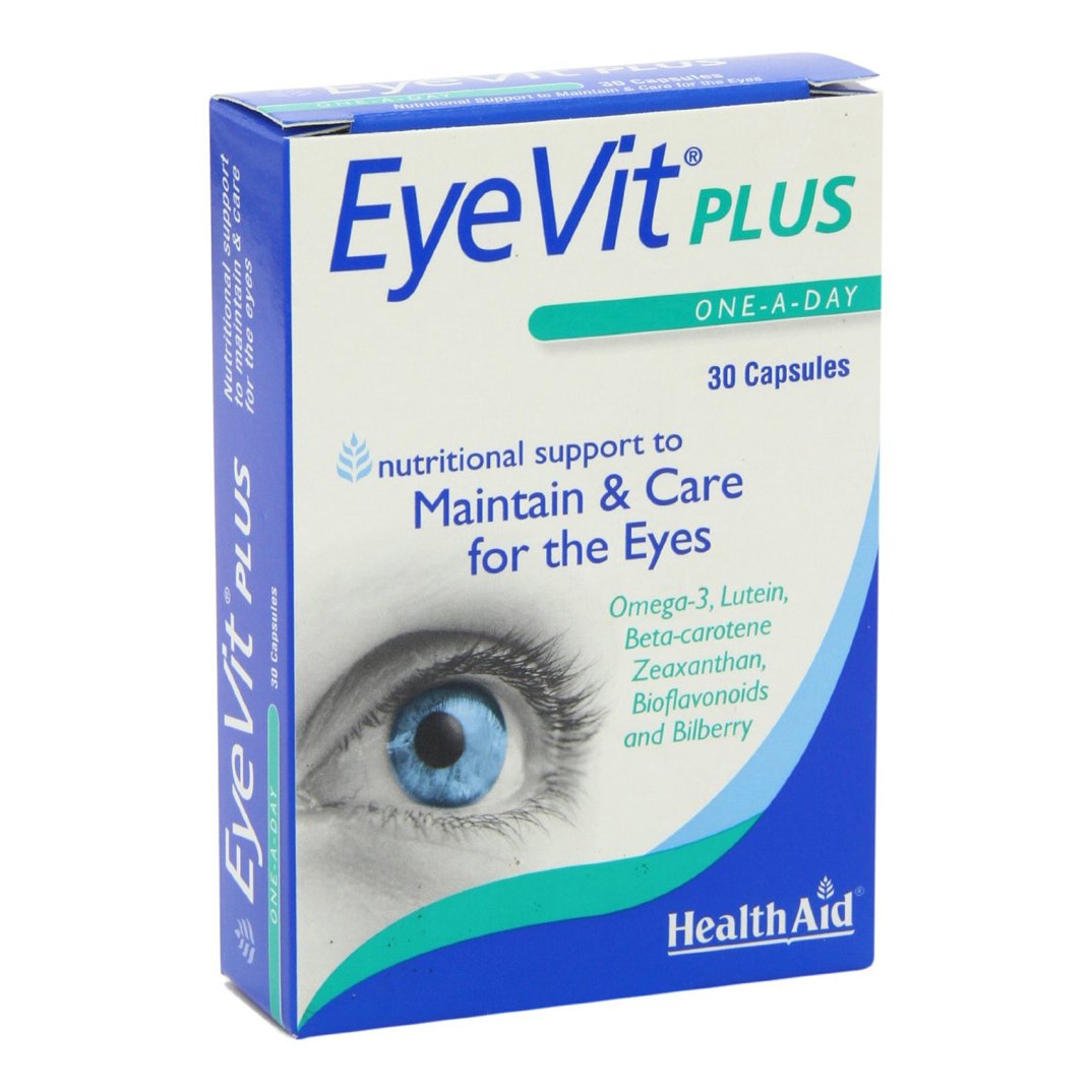 Health Aid EyeVit Plus Φροντίδα για τα Μάτια 30caps