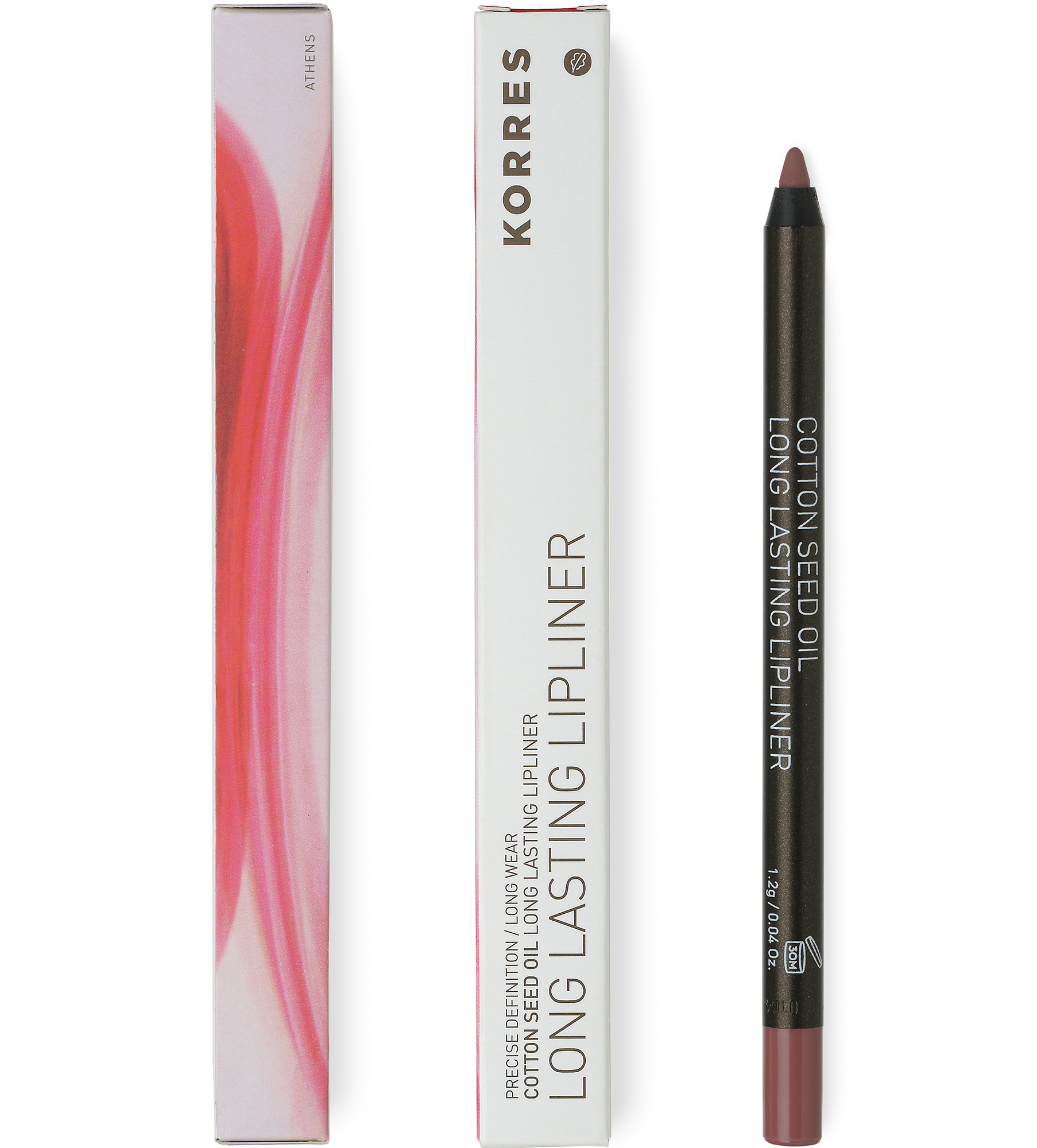 Korres Cotton Oil Long Lasting Lipliner Σταθερό Μολύβι Χειλιών με Έλαιο από Βαμβάκι, για Μεγάλη Διάρκεια, 1.2gr – 01 ΦΥΣΙΚΗ ΑΝΟΙΧΤΟΧΡΩΜΗ ΑΠΟΧΡΩΣΗ