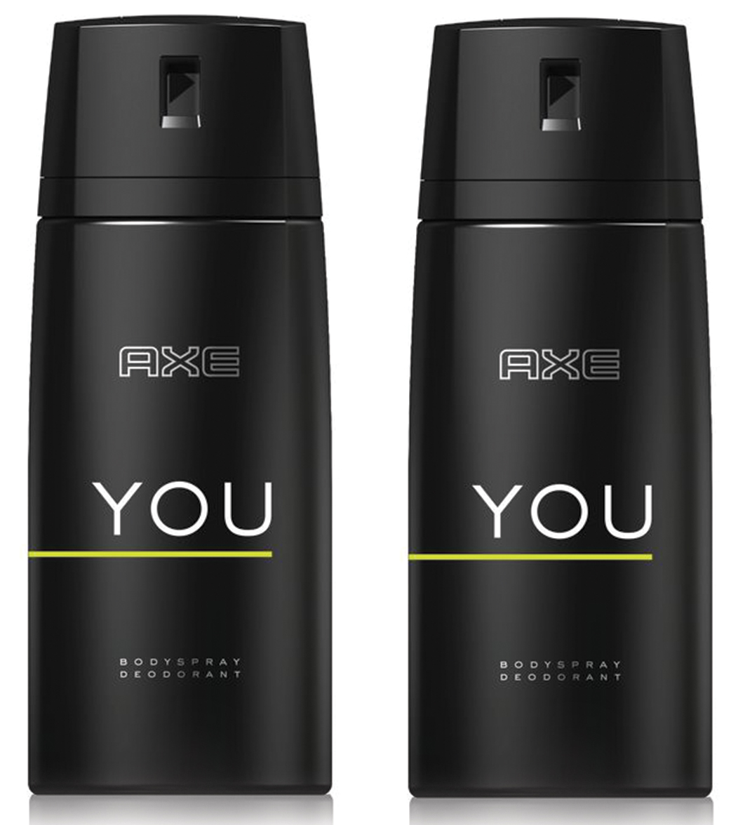 Axe Πακέτο Προσφοράς You Body Spray Αποσμητικό 2x150ml 1+1 Δώρο