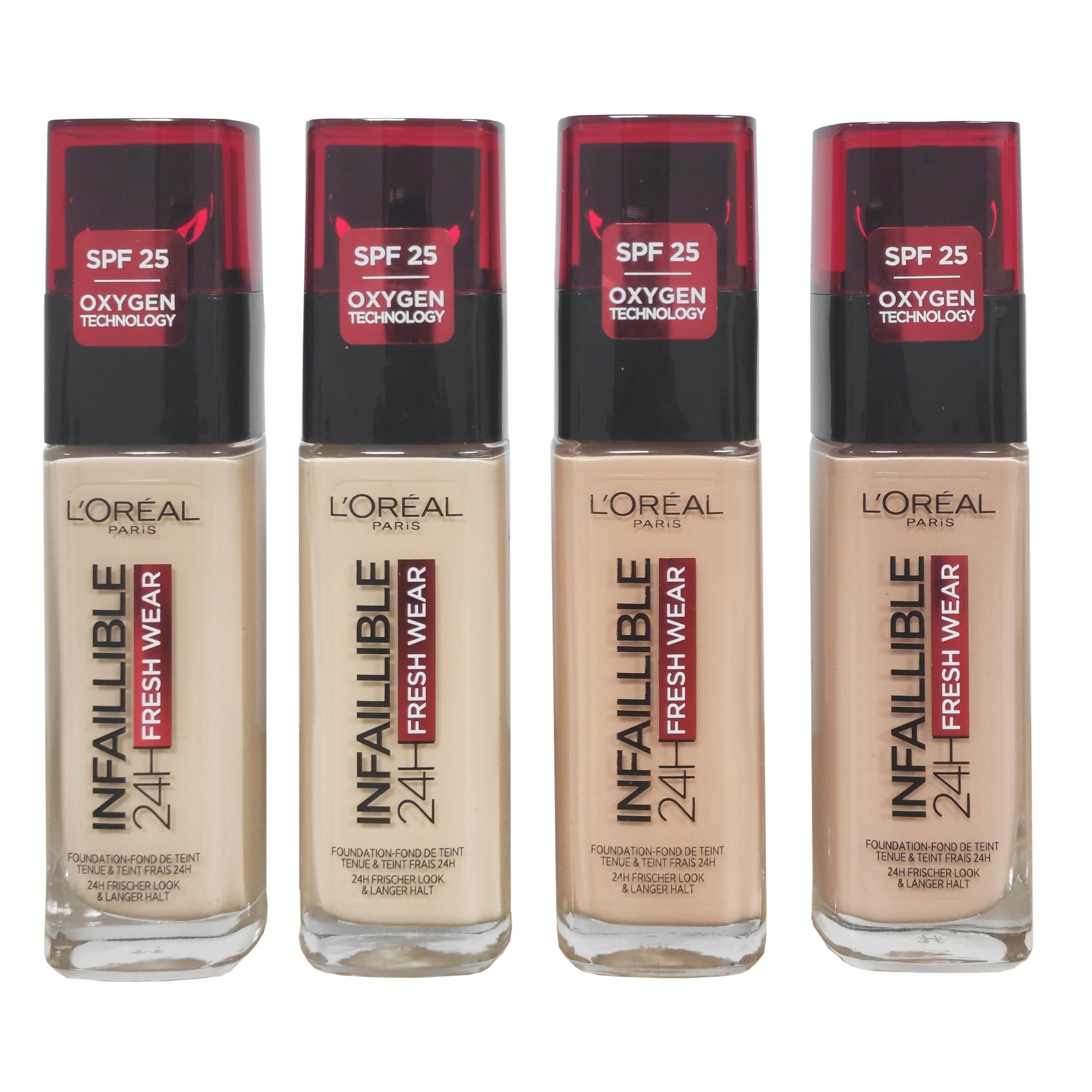 L'oreal Paris Infaillible 24H Fresh Wear Foundation SPF25, 30ml - 245 ...
