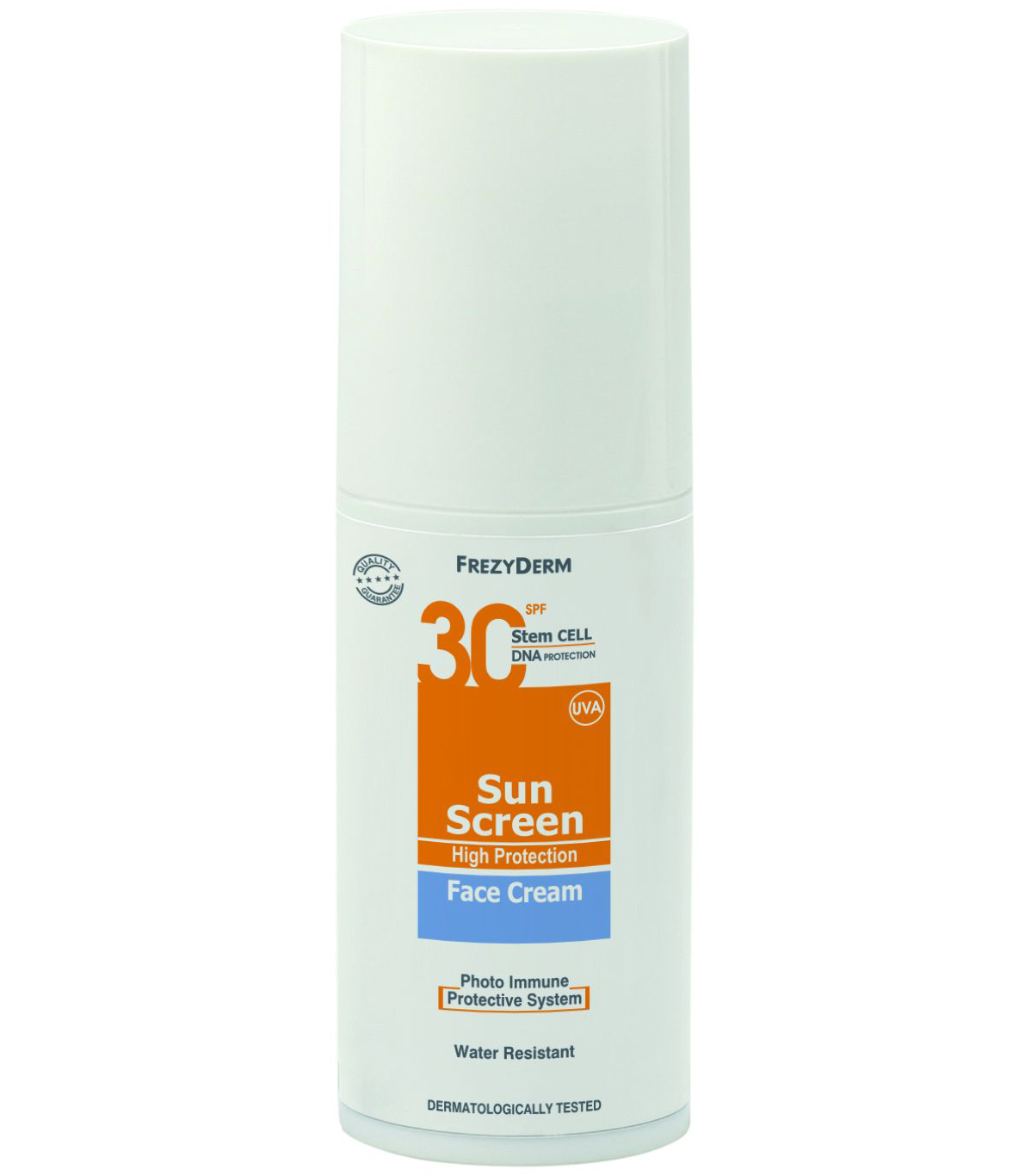 Frezyderm Sun Screen Face Cream Spf30 Αντηλιακή Κρέμα Προσώπου, Υψηλής Προστασίας & Ματ Αποτελέσματος 50ml