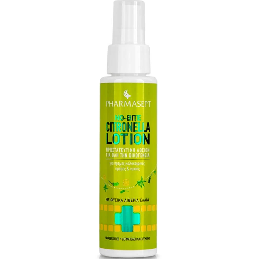 Pharmasept No-Bite Citronella Lotion Απωθητικό Spray για Κουνούπια & Σκνίπες 100ml