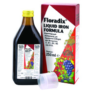 Power Health Floradix Πλούσιο Σε Χυμούς Φρούτων Ειδικά Εκχυλίσματα Τονωτικών Φυτών Σίδηρο Και Βιταμίνες 250 ml