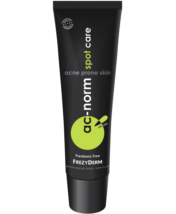 Frezyderm Ac-Norm Spot Care Gel Τοπικής Εφαρμογής & Ταχείας Δράσης για τα Σπυράκια του Ακνεϊκού Δέρματος 15ml