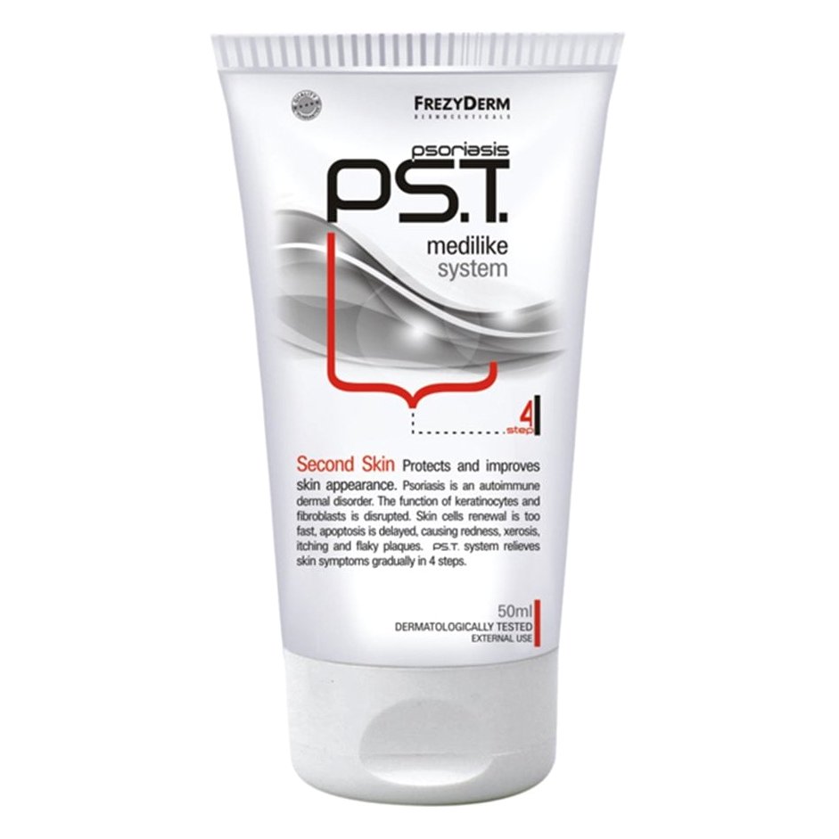 Frezyderm ps.t. Second Skin Cream Step 4 Εξειδικευμένη Κρέμα Προστατεύει & Βελτιώνει την Όψη της Επιδερμίδας 50ml