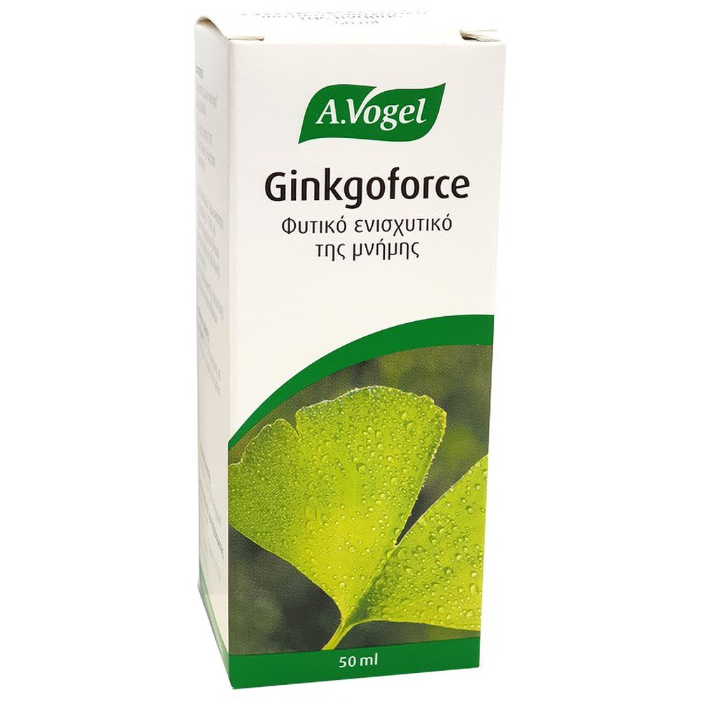A.Vogel Ginkgoforce Φυτικό Συμλήρωμα Διατροφής για την Ενίσχυση της Μνήμης 50ml