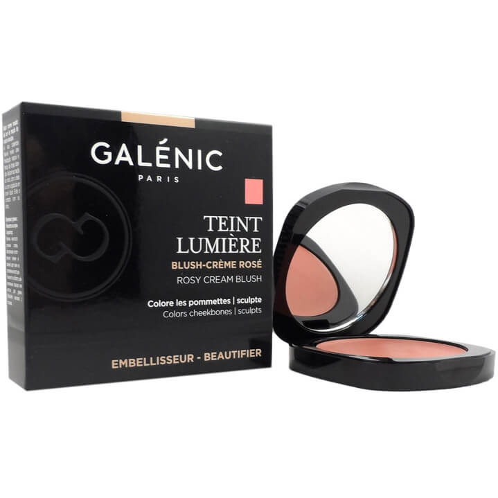 Galenic Teint Lumiere Blush Creme Rose Ρόδινο Κρεμώδες Ρουζ, Χαρίζει Χρώμα και Σχήμα στα Ζυγωματικά 5gr