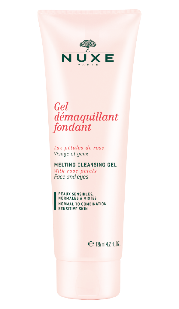 Nuxe Gel Demaquillant with Rose Petals – Gel Καθαρισμού με Ροδοπέταλα 125ml