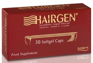 Boderm Hairgen – Ειδική Σειρά για την Άμεση Αντιμετώπιση της Τριχόπτωσης 30 Softgel caps