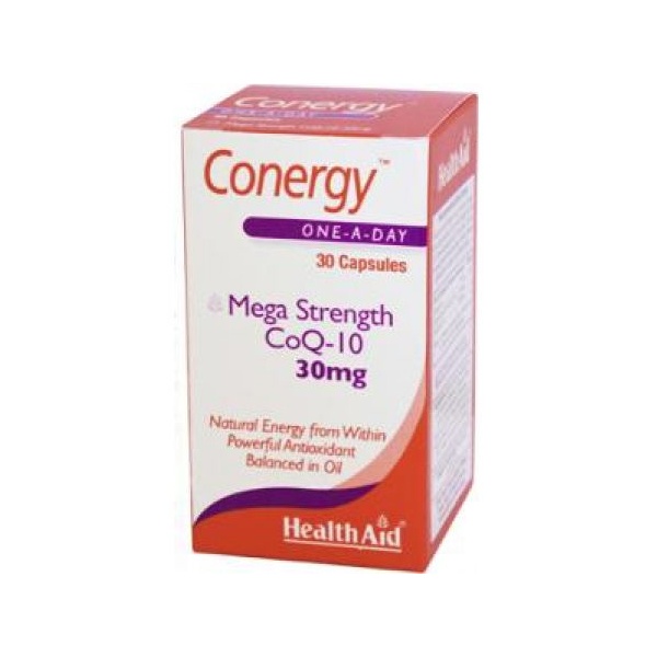 Health Aid Conergy Q10,30mg 30 κάψουλες