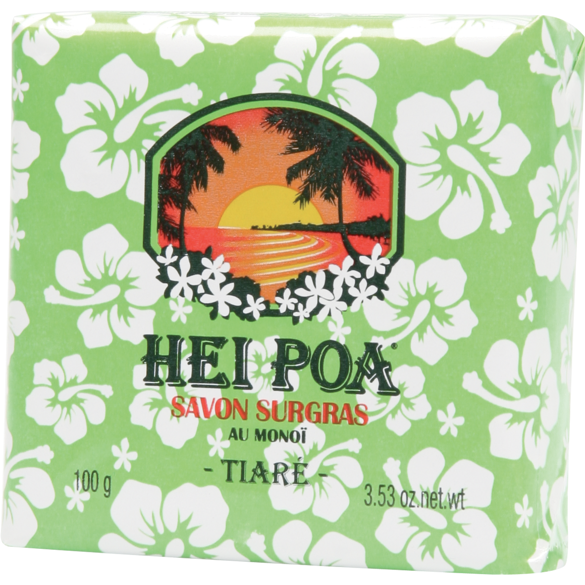 Hei Poa Extra Rich Soap Monoi – Απαλό, Ενυδατικό Σαπούνι με Άρωμα Tiare 100gr