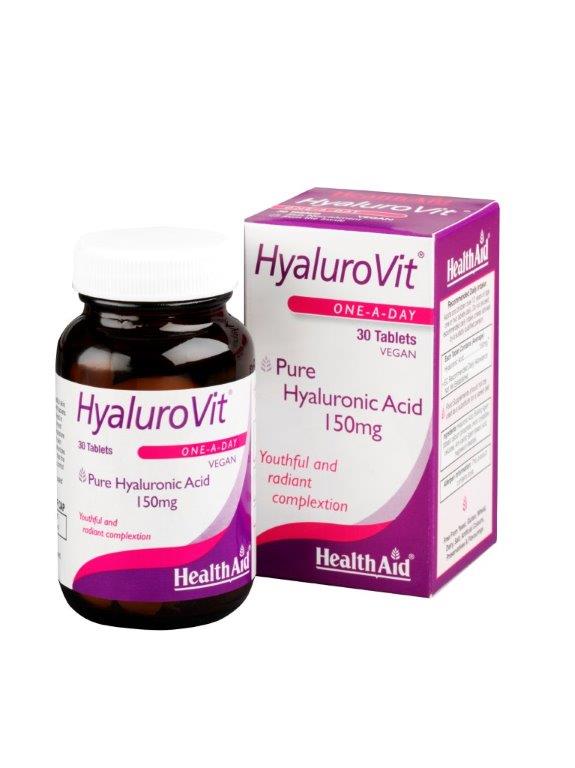Health Aid Hyalurovit 150mg Επανόρθωση Της Επιδερμίδας 30tabs