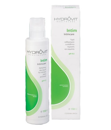 Hydrovit Intim Intimcare Ph 4,5 Για την Ευαίσθητη Περιοχή και το Σώμα 150ml