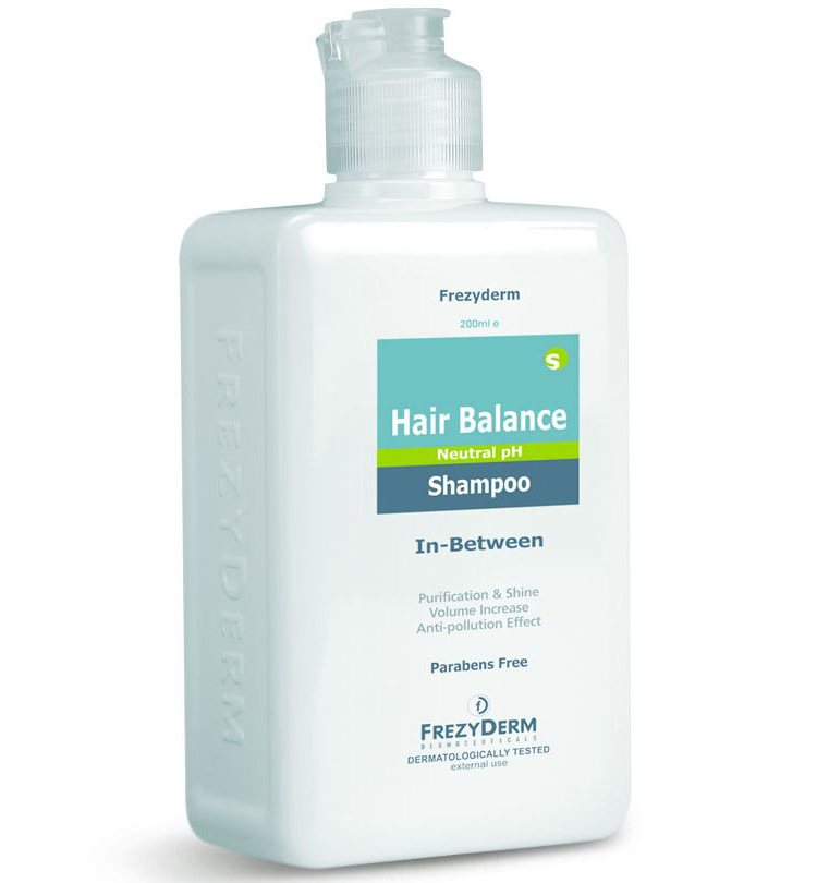 Frezyderm Hair Balance Shampoo Σαμπουάν για τον Ήπιο Καθαρισμό των Μαλλιών 200ml