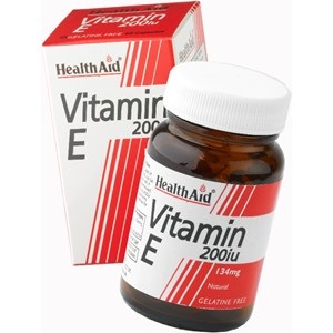 Health Aid Vitamin E 200Iu Natural Ενεργό Αντιοξειδωτικό 60tabs