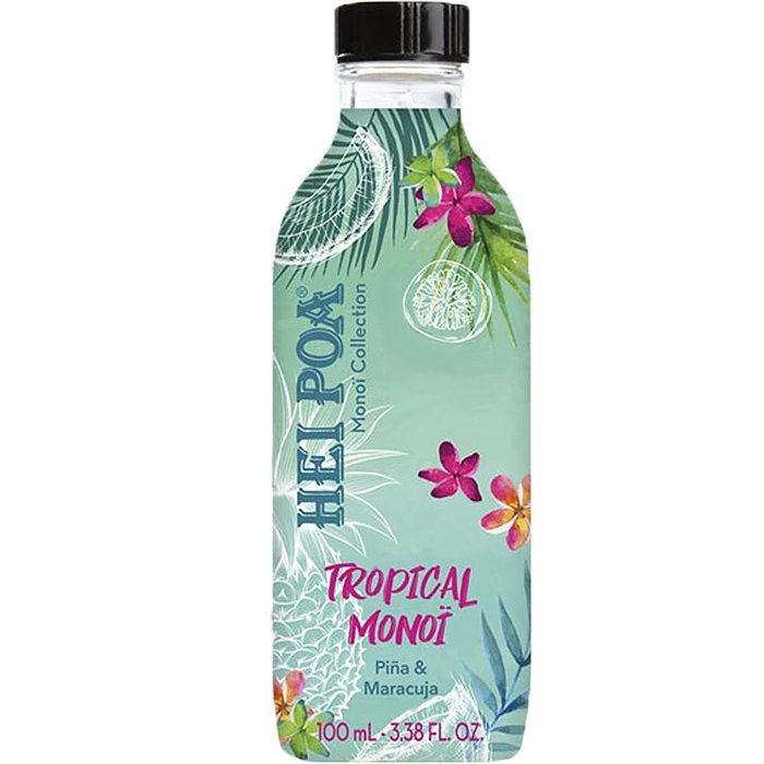 Hei Poa Pure Tahiti Monoi Oil Tropical, Τροπική Monoi, Ανανάς & Μαρακούγια 100ml
