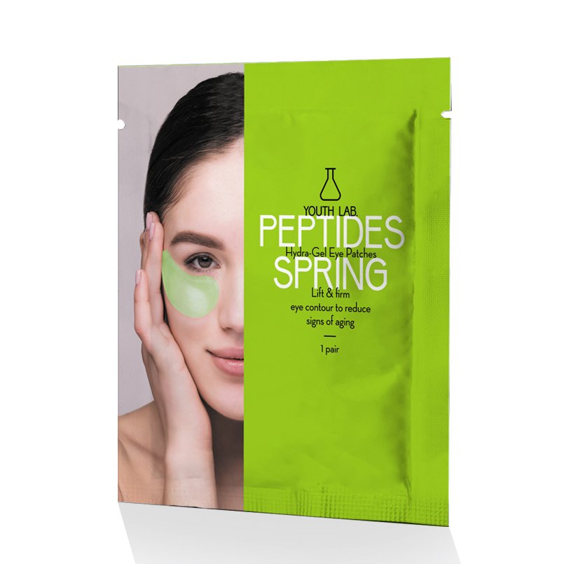 Youth Lab Peptides Spring Hydra-Gel Eye Patches Συσφιγκτικό & Αντιρυτιδικό Patch για την Περιοχή των Ματιών 1 Pair