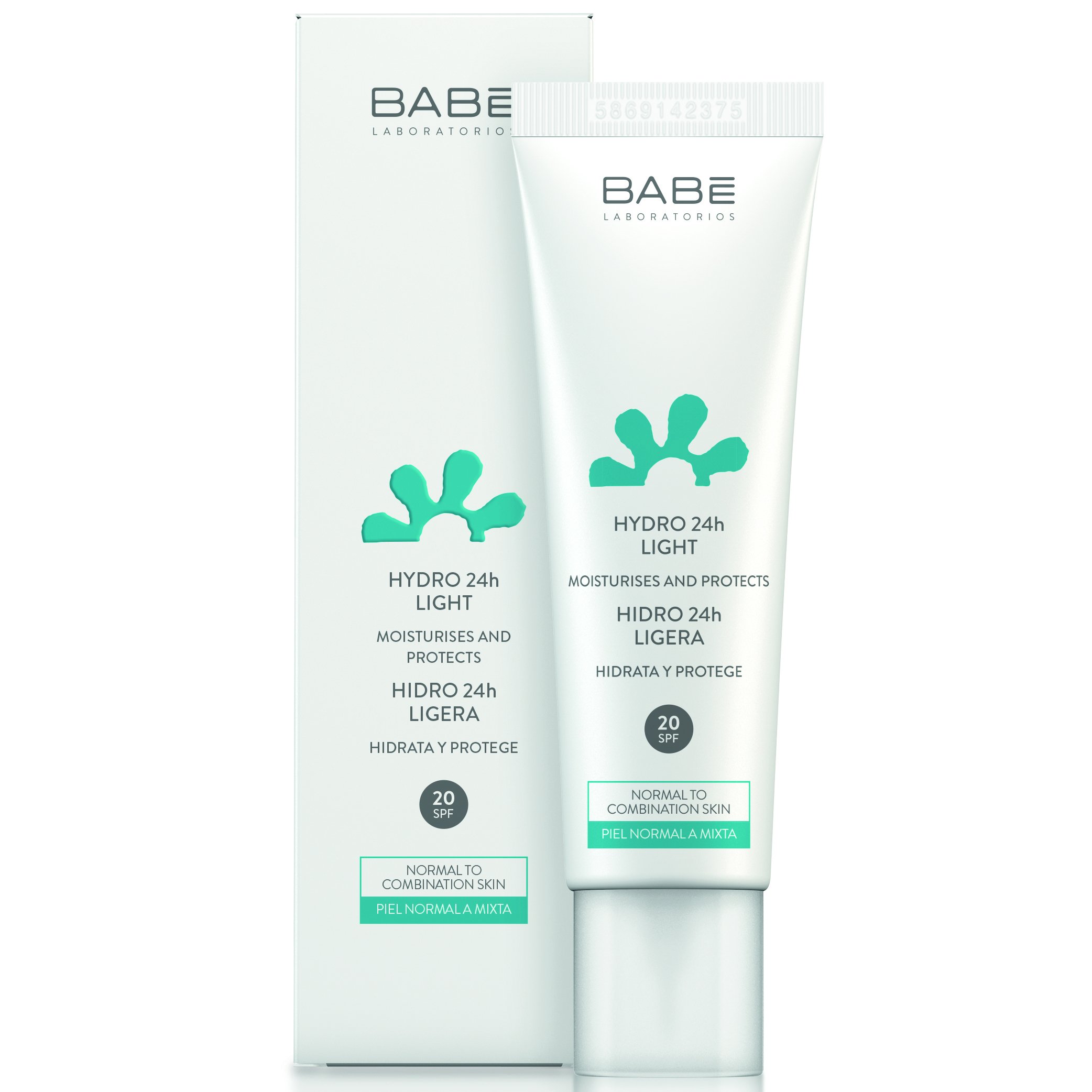 Babe Essentials Hydro 24h Light Spf20, 24h Ενυδατική Κρέμα Ελαφριάς Υφής για Κανονική-Μικτή Επιδερμίδα 50ml