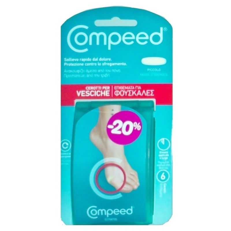 Compeed Επιθέματα για Φουσκάλες Μικρού Μεγέθους 6τμχ
