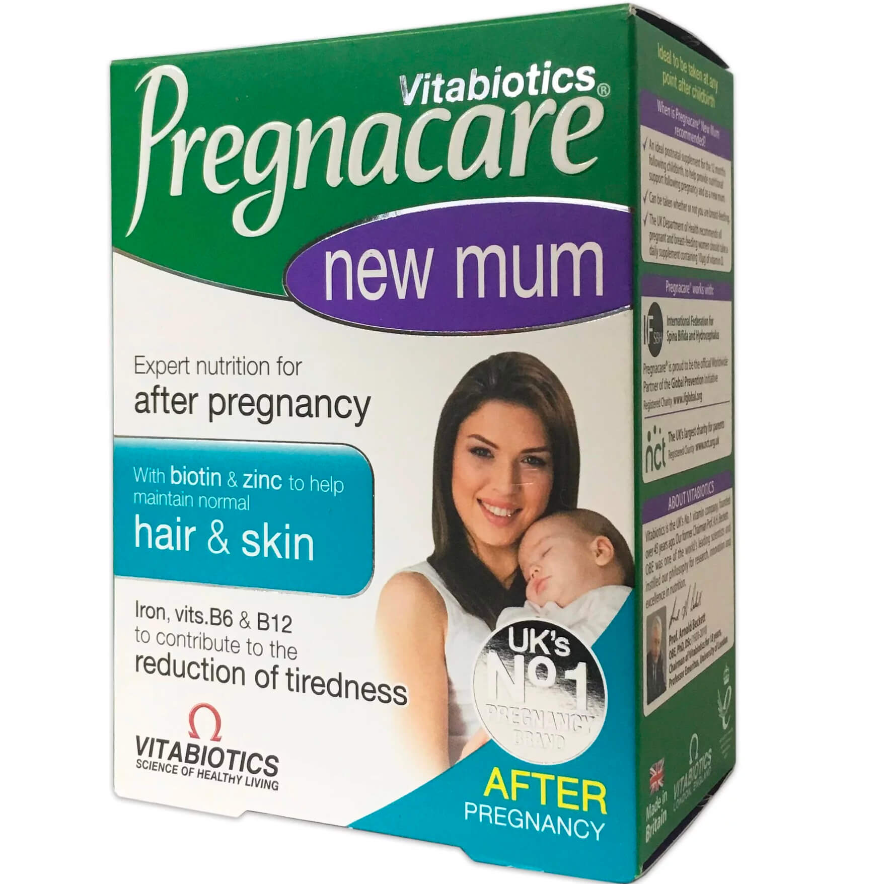 Vitabiotics Pregnacare New Mum Συμπλήρωμα Διατροφής Μετά την Εγκυμοσύνη 56 Tabs