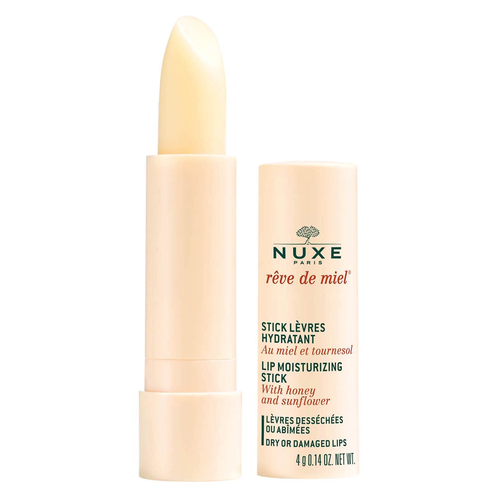 Nuxe Reve de Miel Stick Levres Lip Moisturizing Stick Ενυδάτωση Χειλιών 4.4gr