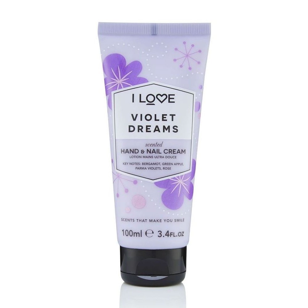 I Love… Violet Dreams Scented Hand & Nail Cream | Add Your Review Ενυδατική μη Λιπαρή Κρέμα Χεριών-Νυχιών με Βιταμίνες 100ml