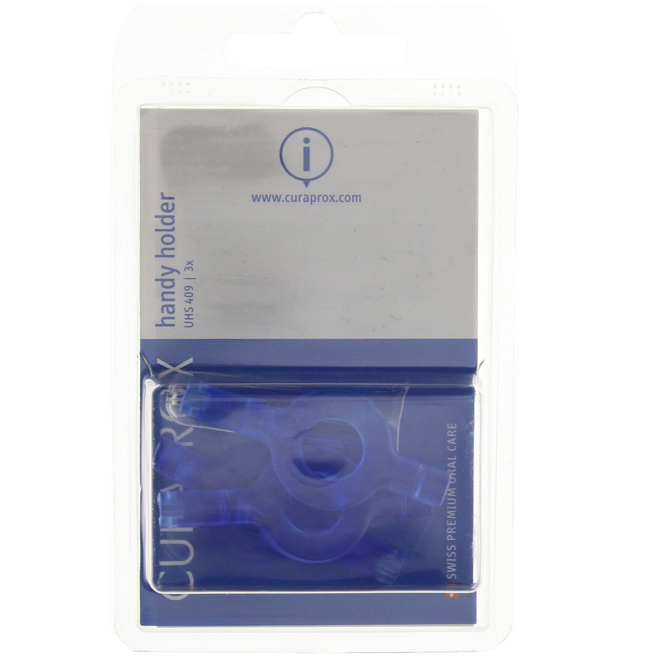 Curaprox UHS 409 Handy Holder Λαβές για Μεσοδόντια Βουρτσάκια 3 Τεμάχια