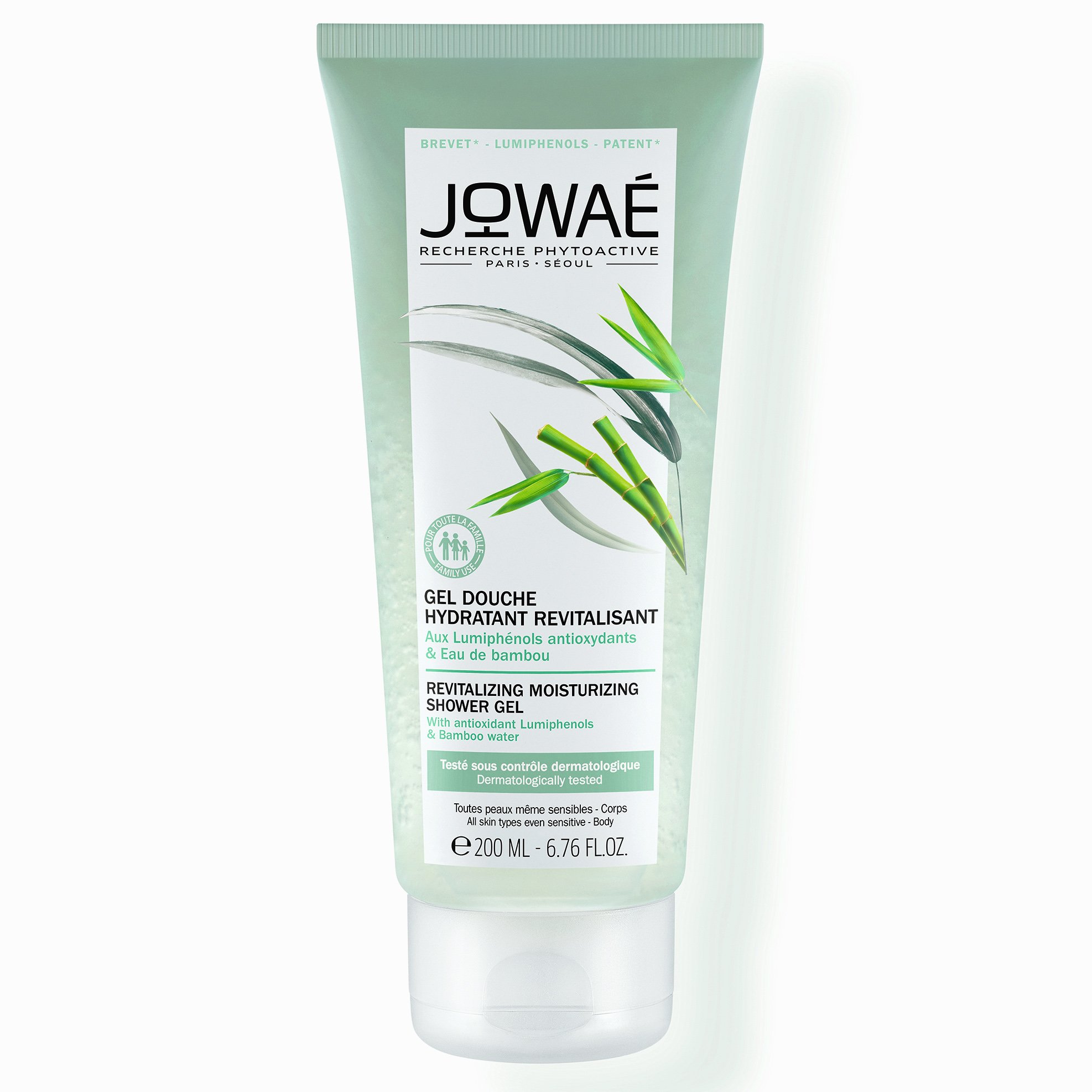 Jowae Gel Douche Hydratant Revitalisant Bamboo Αναζωογονητικό Ενυδατικό Αφρόλουτρο 200ml