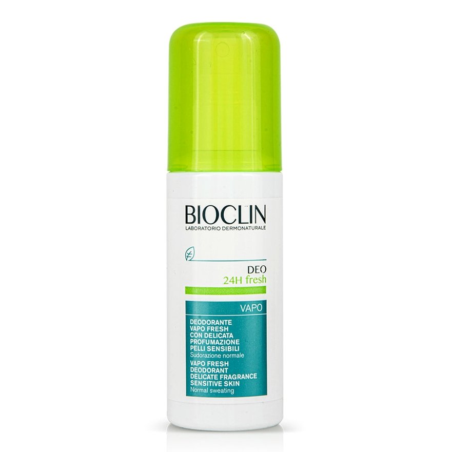 Bioclin Deo 24h Fresh Vapo Αποσμητικό Spray με Άρωμα για Ευαίσθητες Επιδερμίδες,Ιδανικό σε Περιπτώσεις Κανονικής Εφίδρωσης 100ml