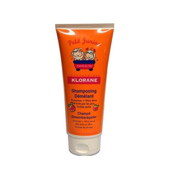Klorane Petit Junior Παιδικό Σαμπουάν με Ροδάκινο 200ml