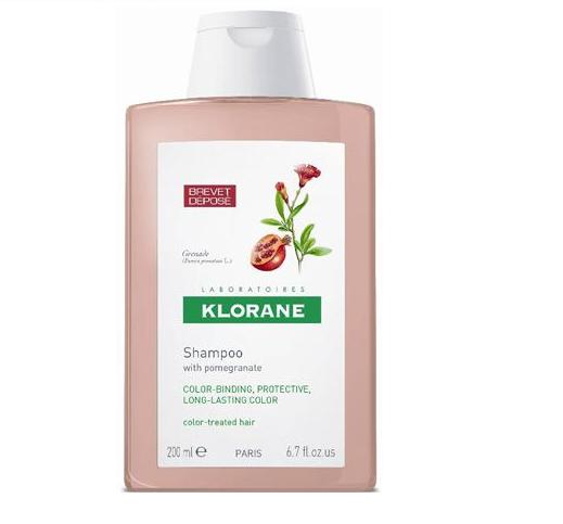 Klorane Shampoo A La Grenade Σαμπουάν με Ρόδι Για Βαμμένα Μαλλιά 200ml
