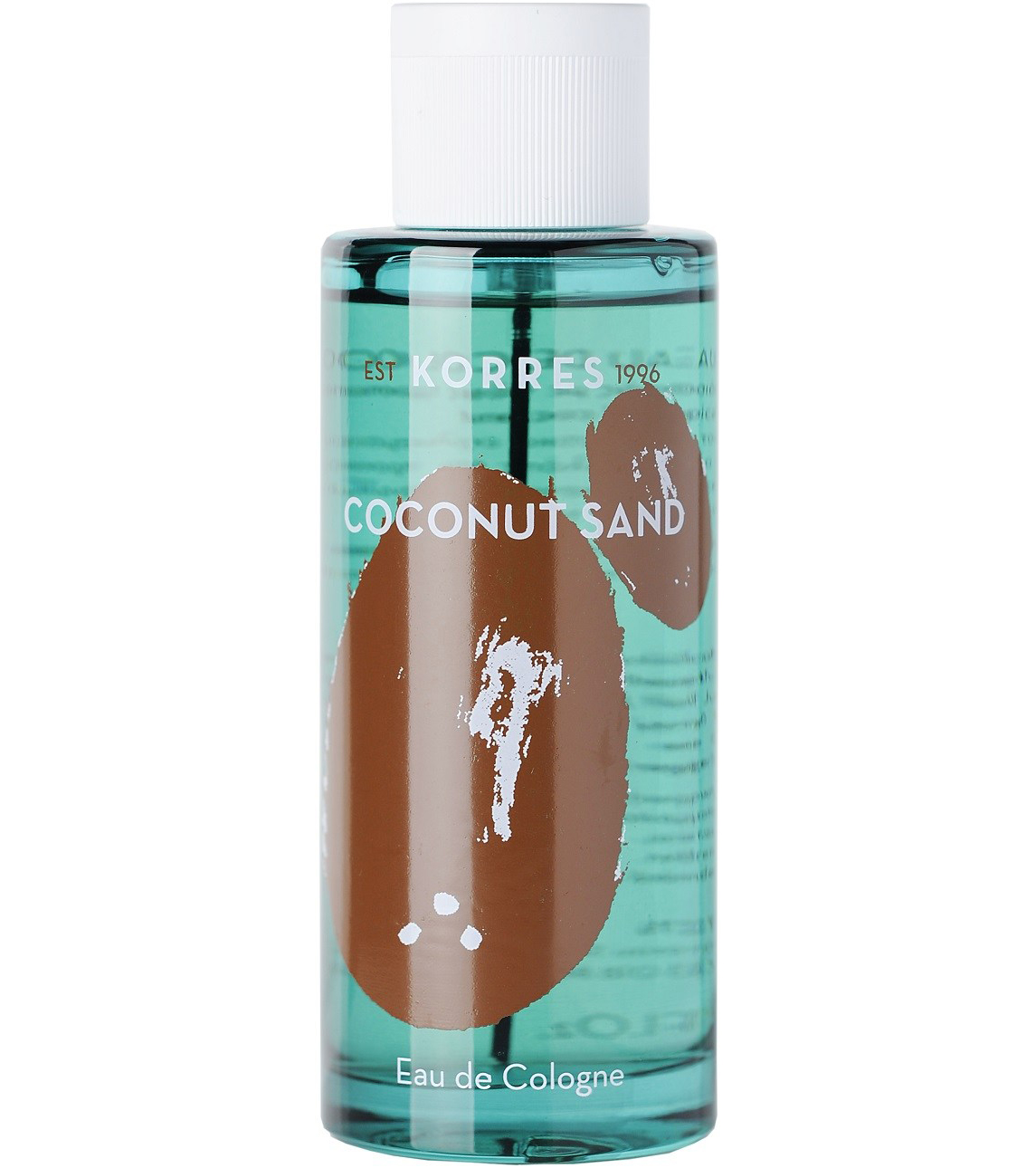 Korres Eau De Cologne Coconut Sand Αναζωογονητικό Άρωμα με Τονωτικό Εκχύλισμα Ginger & Αλόης 100ml
