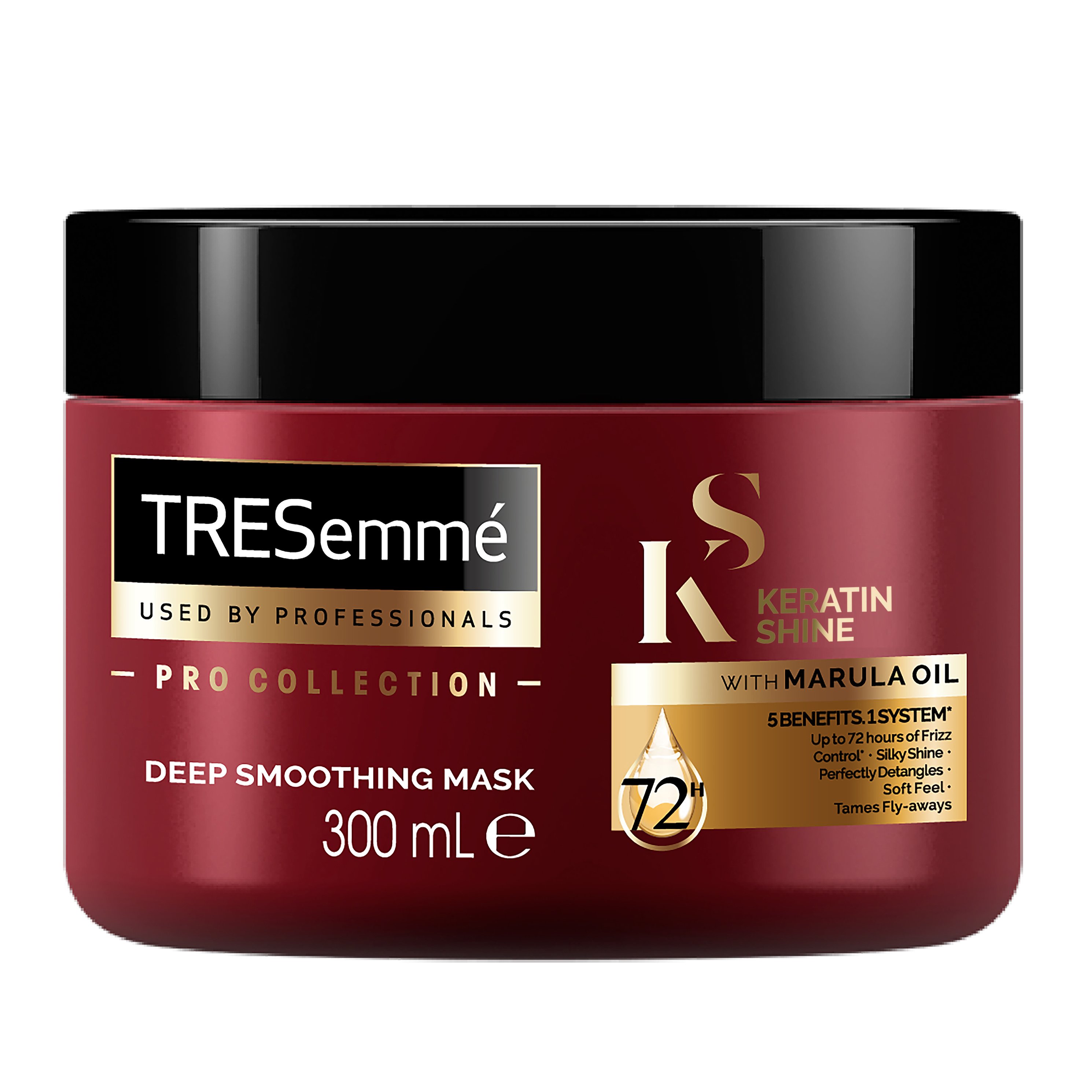 TRESemme Keratin Shine Mask With Marula Oil Μάσκα Μαλλιών με Έλαιο Κερατίνης για Απαλά & Λεία Μαλλιά που δεν Φριζάρουν 300ml