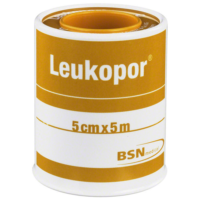 Leukopor Αυτοκόλλητη Υποαλλεργική Επιδεσμική Ταινία 5cm x 5m