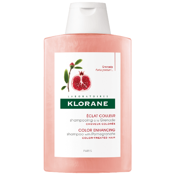 Klorane Shampoo Grenade Σαμπουάν με Εκχύλισμα Ροδιού Κατάλληλο για Βαμμένα Μαλλιά 200ml