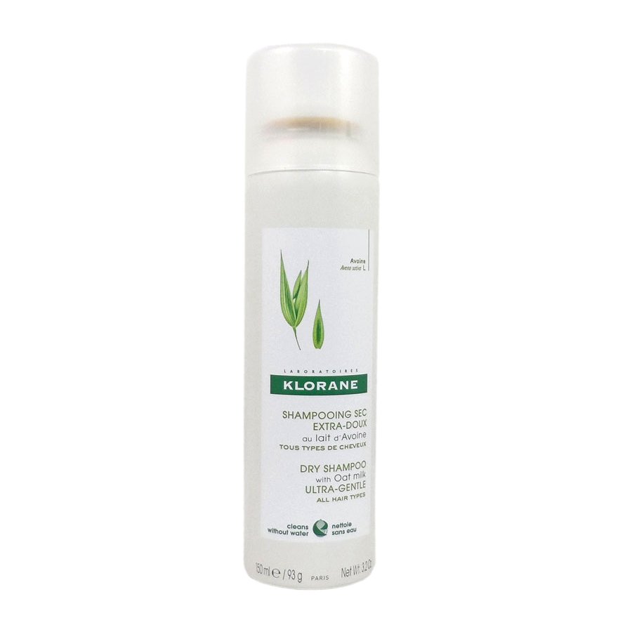 Klorane Dry Shampoo with Oat Milk Ultra-Gentle Ξηρό Σαμπουάν με Γαλάκτωμα Βρώμης για Κάθε Τύπο Μαλλιών 150ml