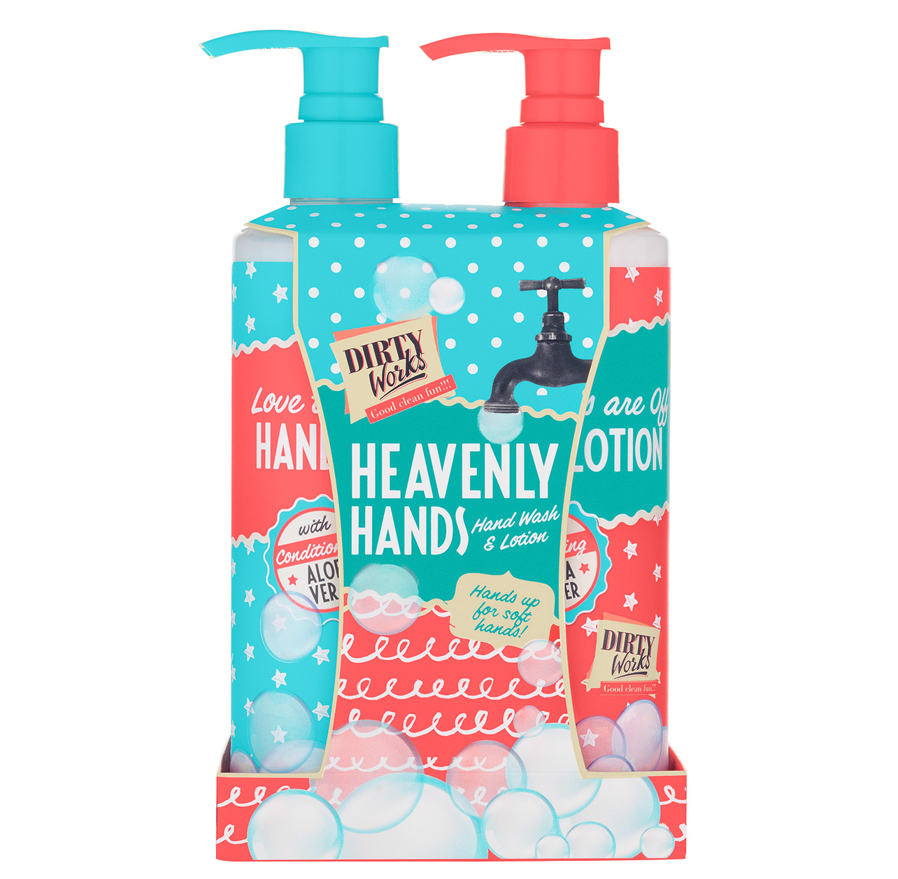 Dirty Works Heavenly Hands Σαπούνι & Λοσιόν για την Περιποίηση των Χέριων 2x250ml